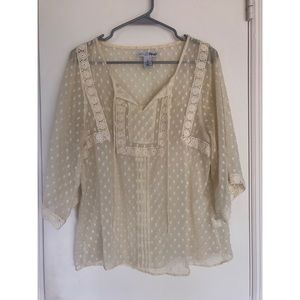 Sheer Hippie Blouse